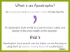 Apostrophes for Contractions - Years 3 and 4 Teaching Resources (slide 3/17)